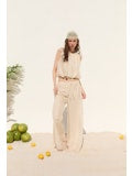 Strada Pants in Ecru