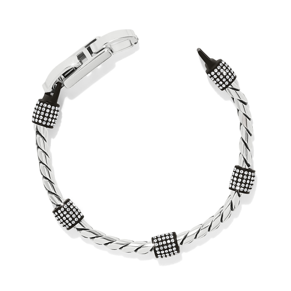 Meridian Bracelet - Black/Silver