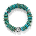 Contempo Sonora Verde Blue Stretch Bracelet
