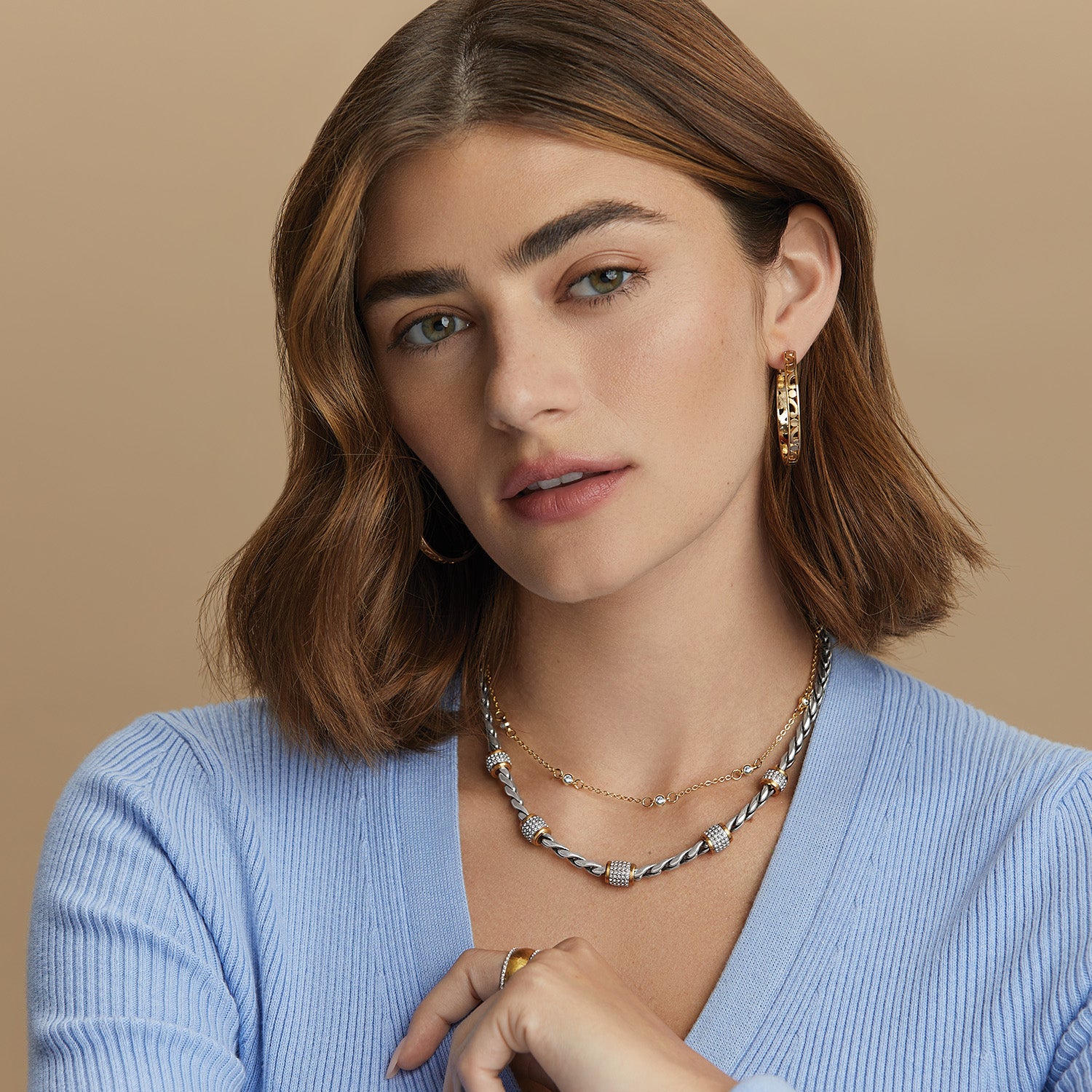 Meridian Necklace - Gold/Silver