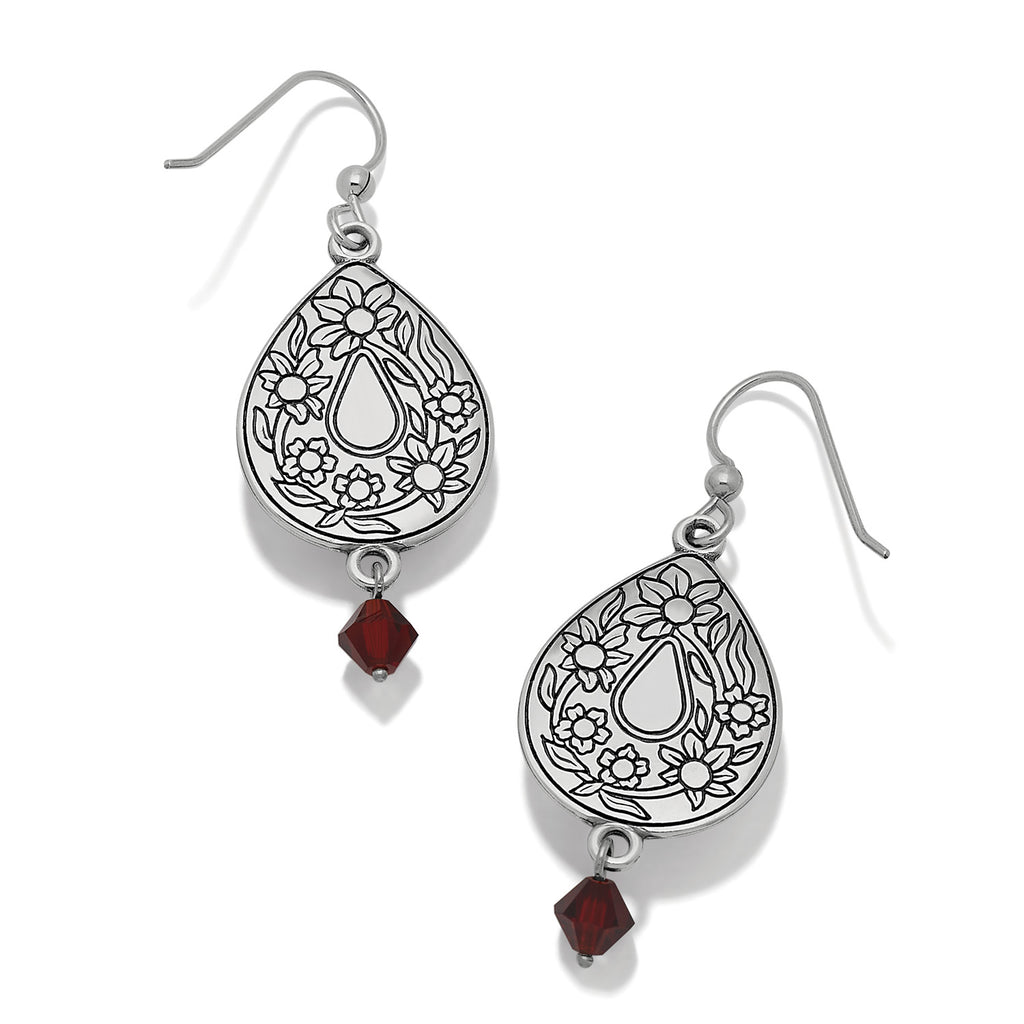 Everbloom Flora Drop French Wire Earrings
