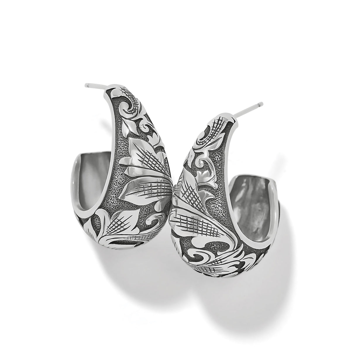 Ferrara Florentine Hoop Earrings