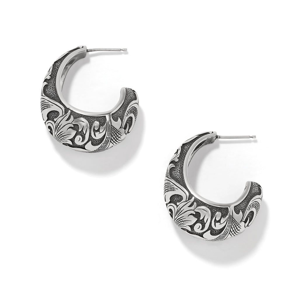Ferrara Florentine Hoop Earrings