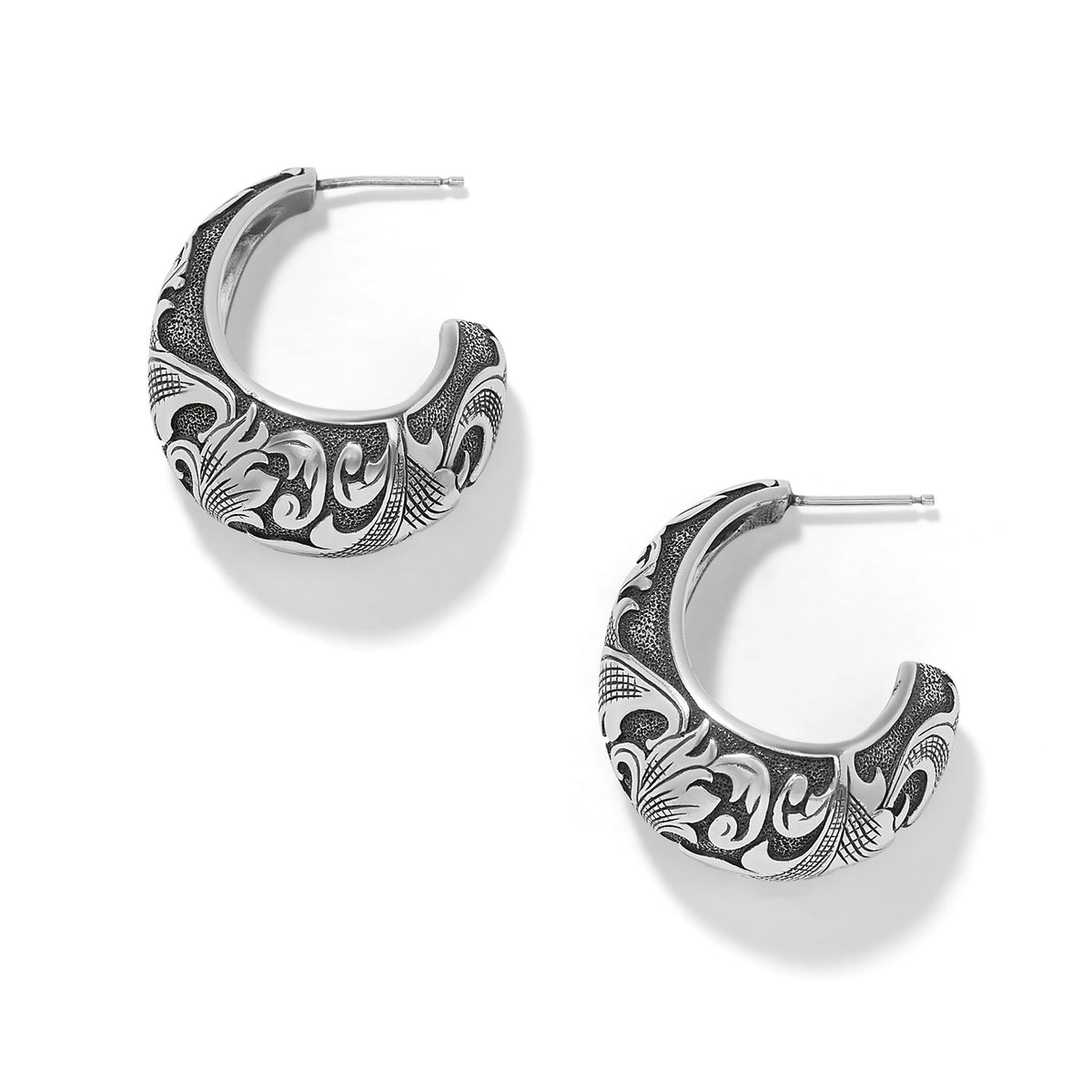 Ferrara Florentine Hoop Earrings