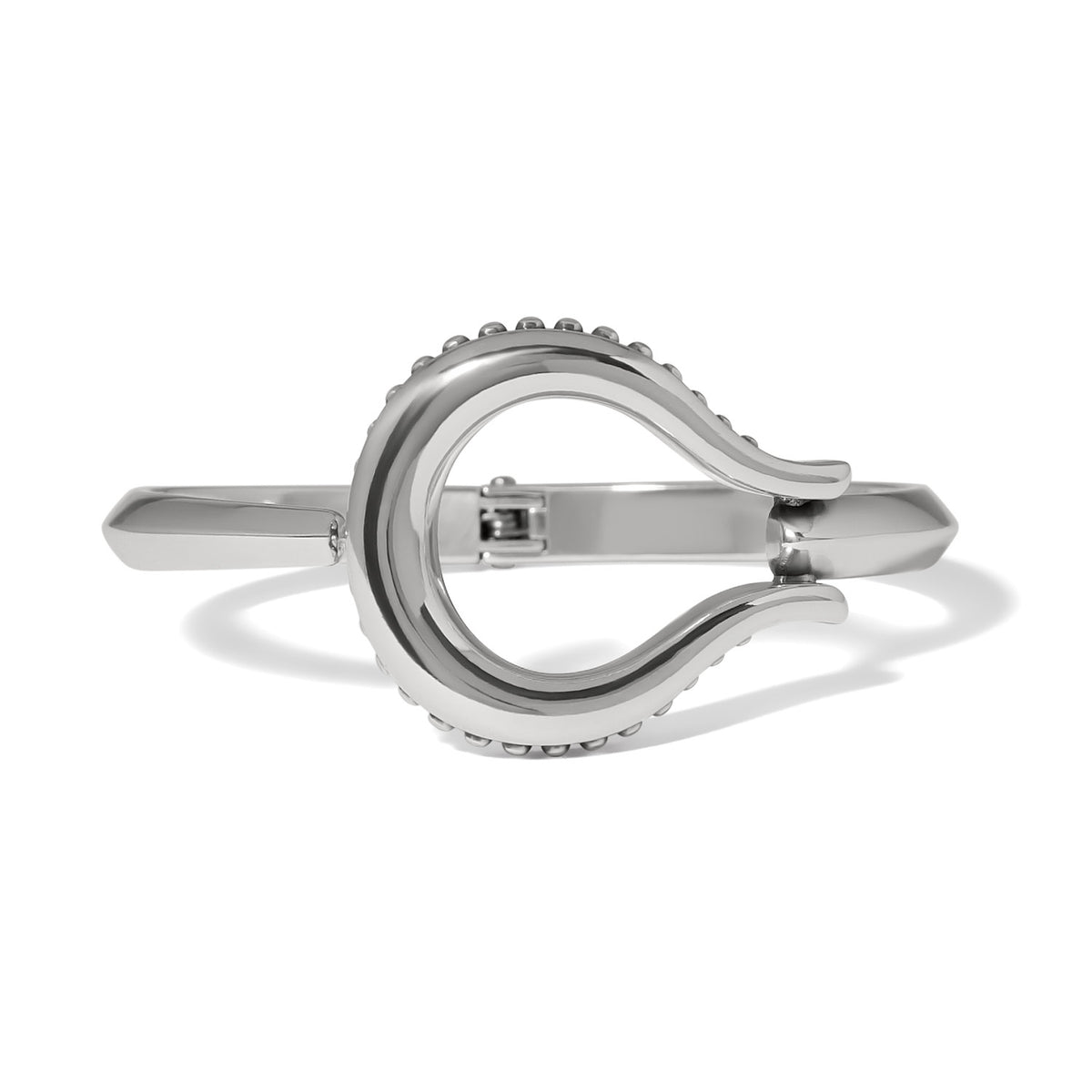 Pretty Tough Arch Bold Open Hinged Bangle Bracelet