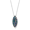 Trust Your Journey Navette Necklace