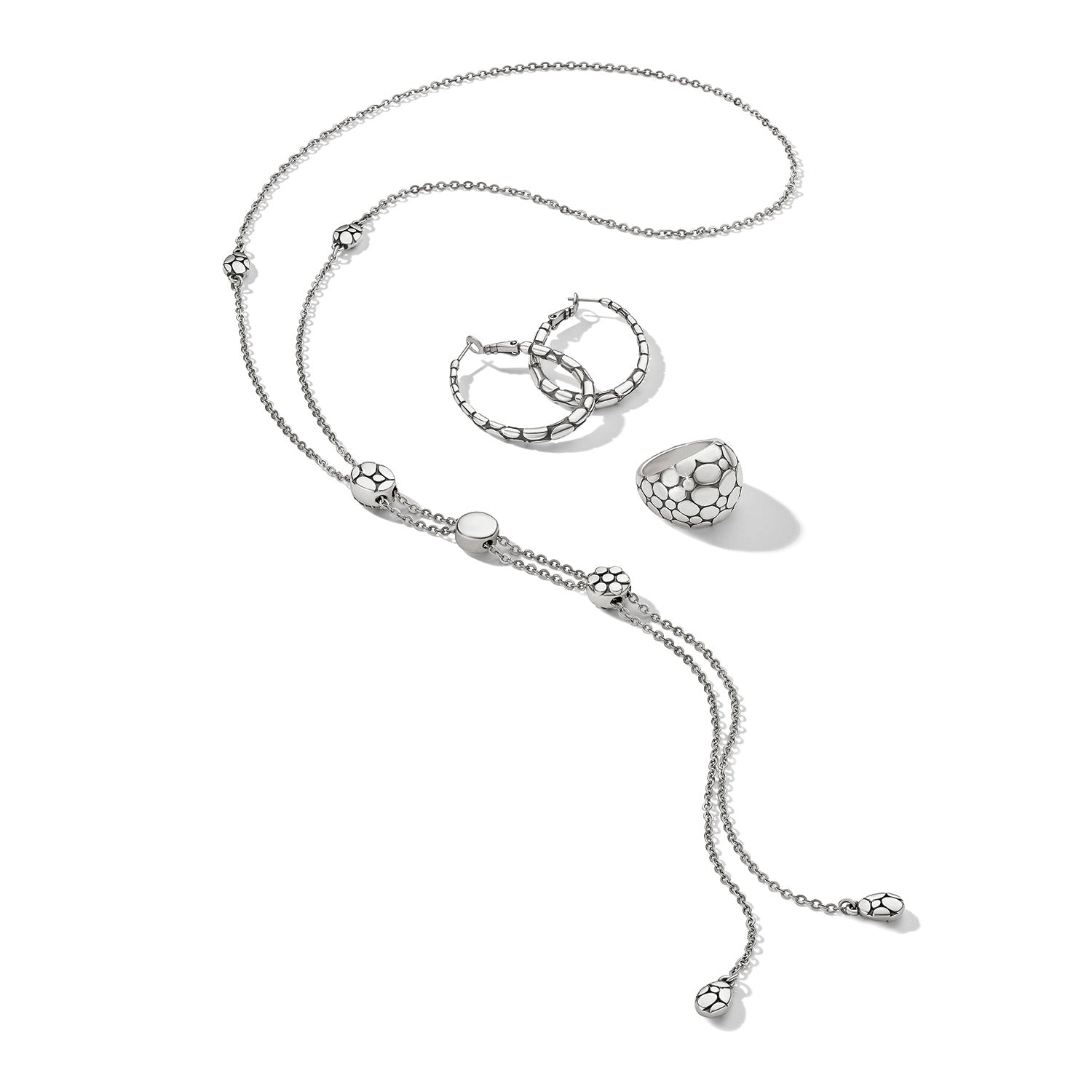 Pebble Bolo Slide Necklace