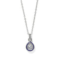 Halo Gemma Petite Teardrop Necklace