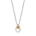 Interlok Single Knot Ring Necklace