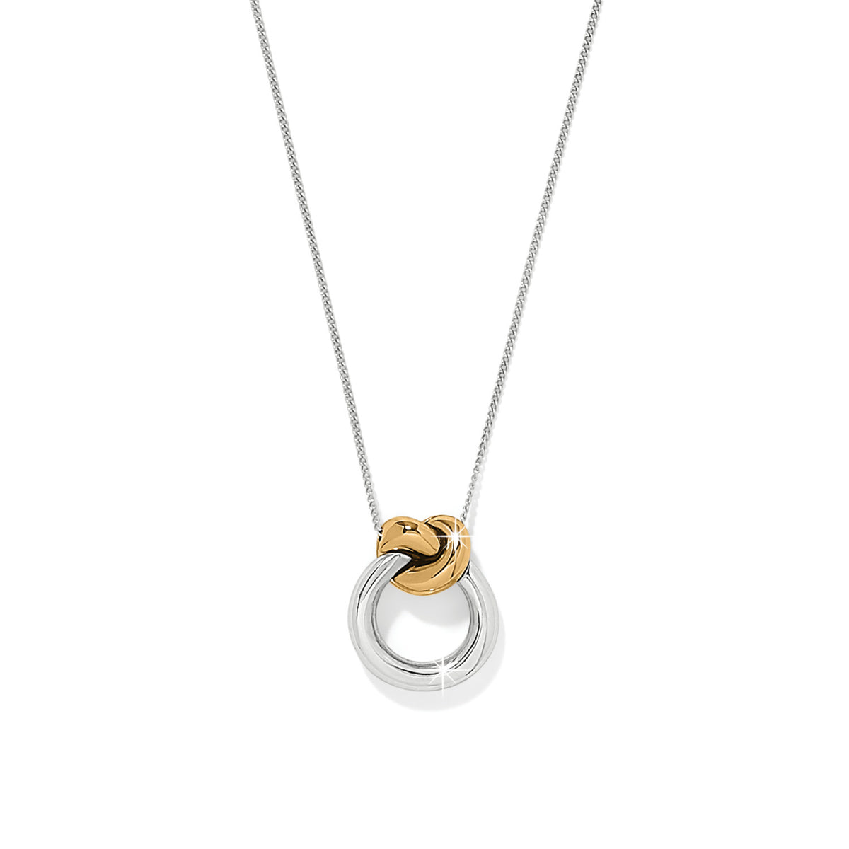 Interlok Single Knot Ring Small Necklace