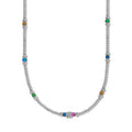 Meridian Petite Jewel Station Necklace