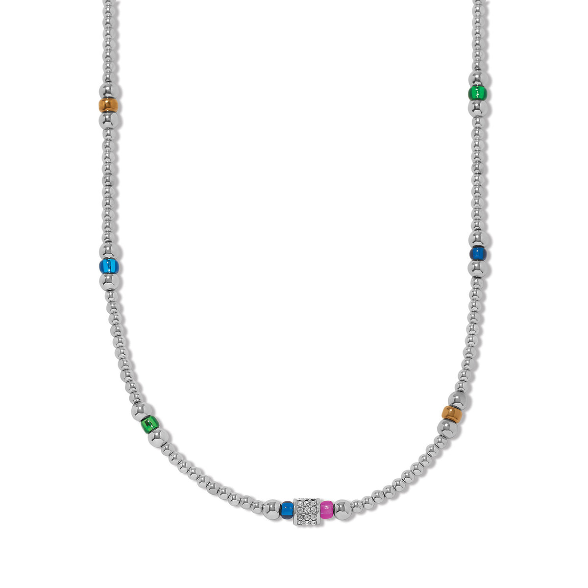 Meridian Petite Jewel Station Necklace