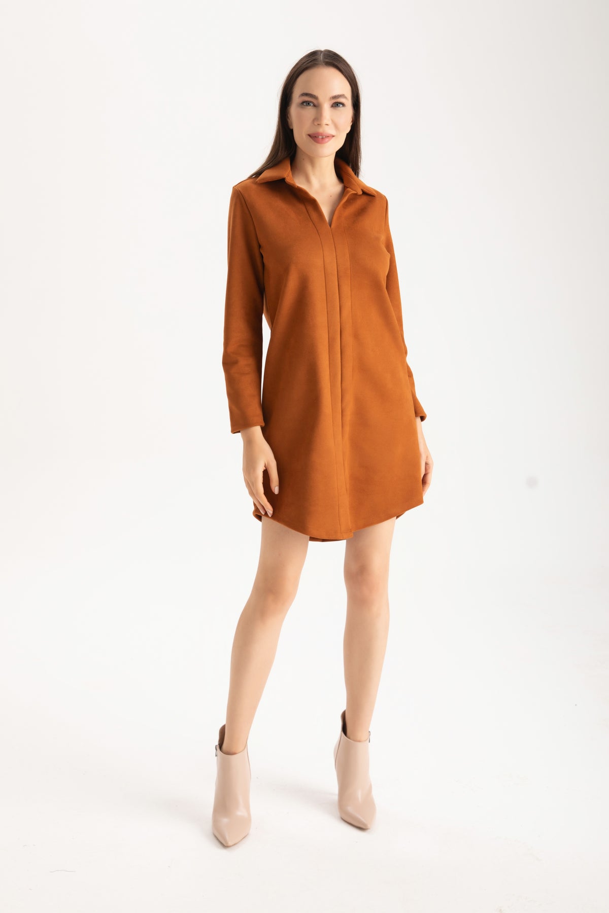 Tonnie Dress in Toffee