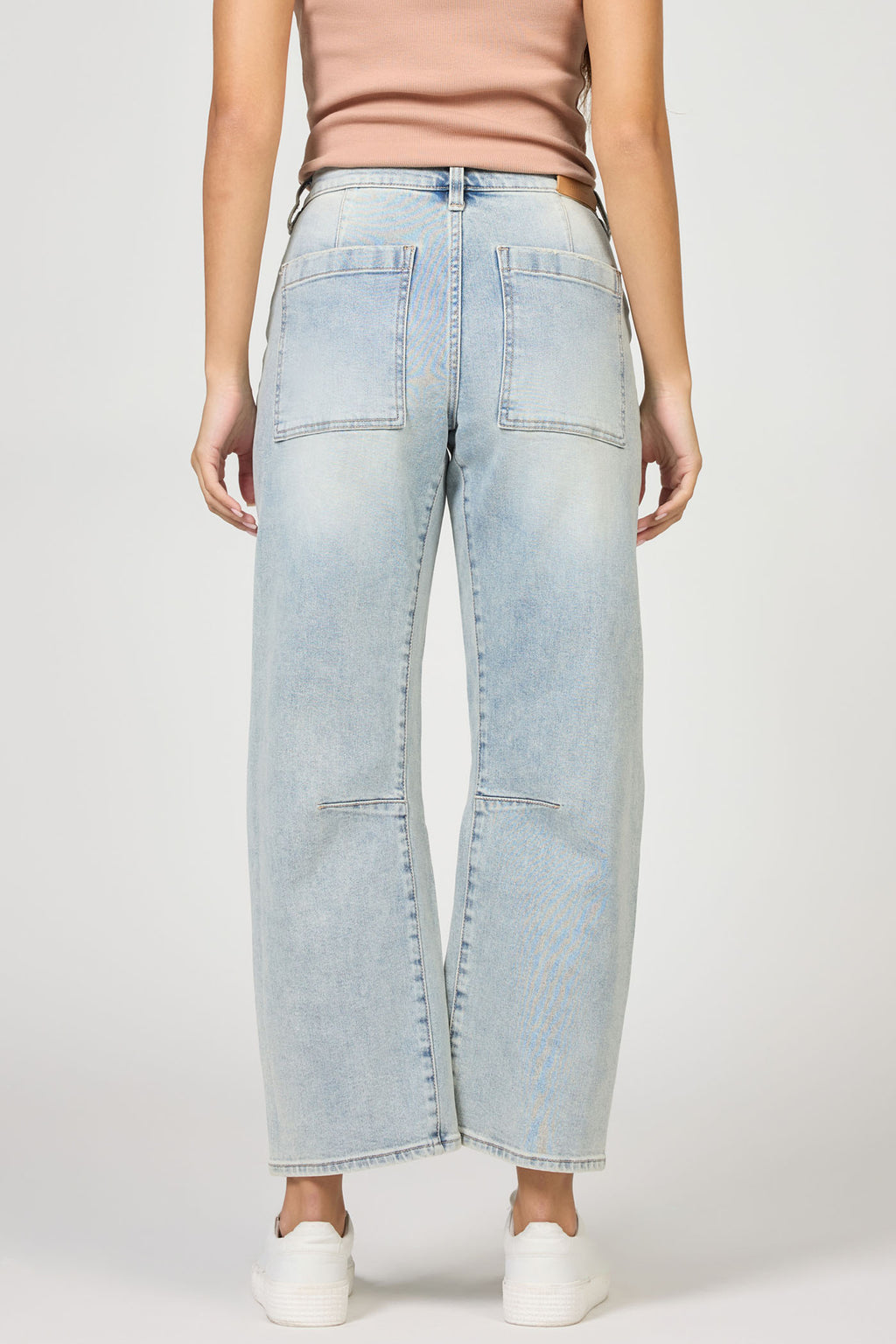 Lasso Barrel Jeans in Clear Stream