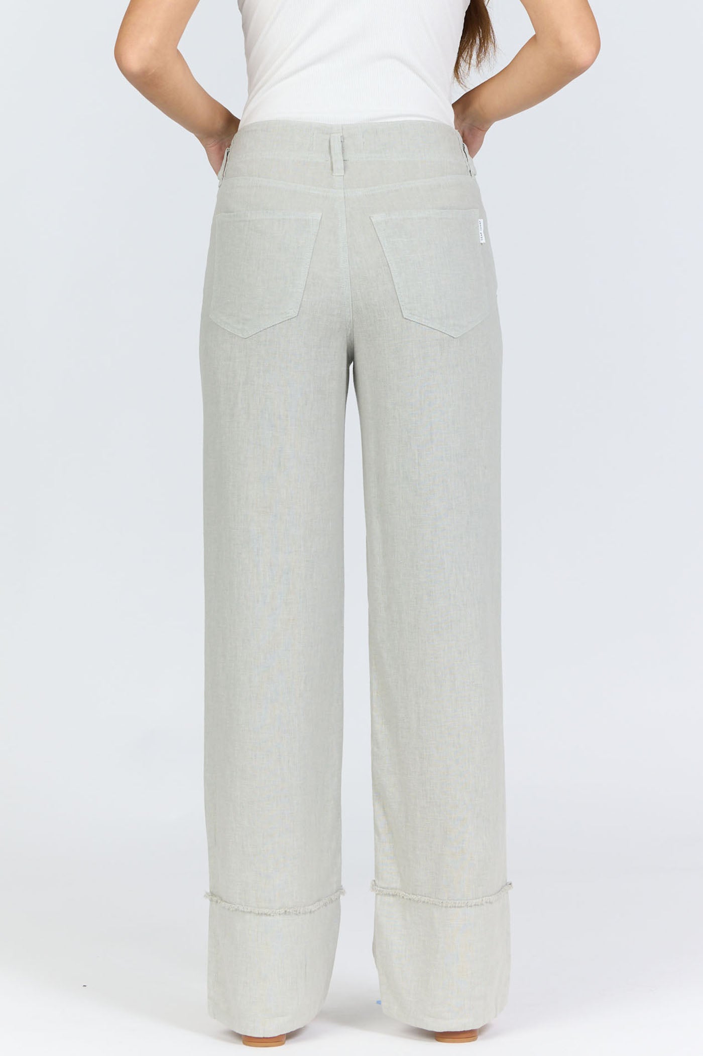 Holly Pants in Abbey Stone