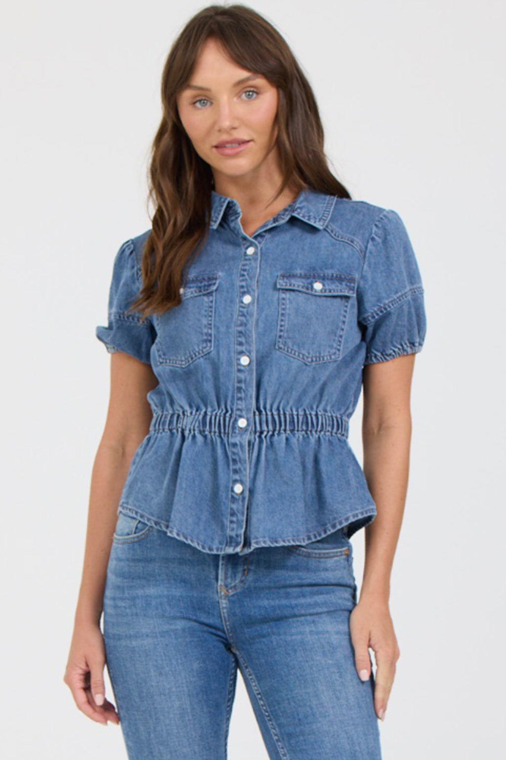 Nikita Top in Medium Indigo