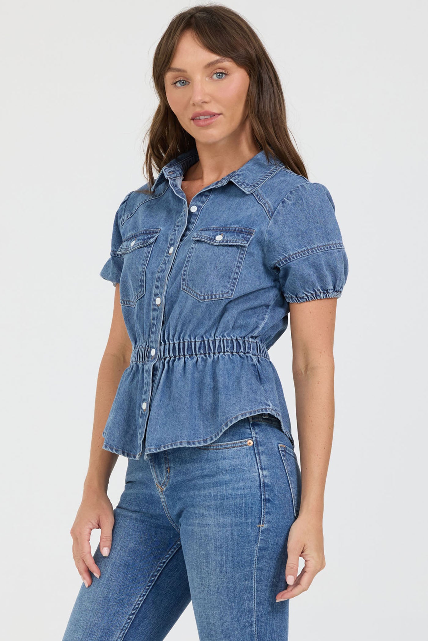 Nikita Top in Medium Indigo