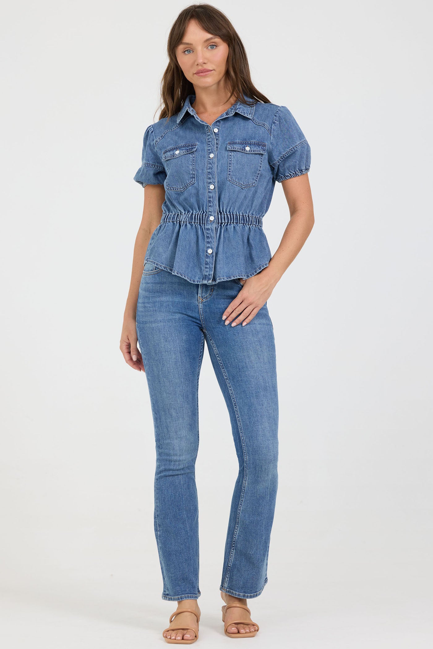 Nikita Top in Medium Indigo
