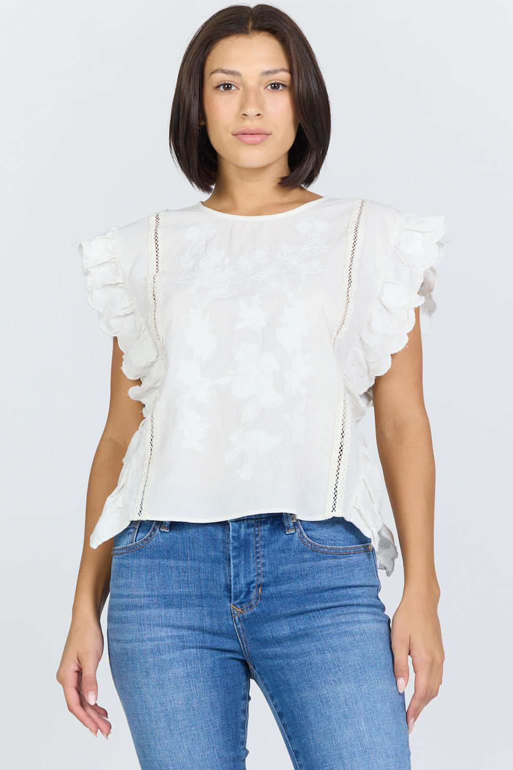 Ulla top in White