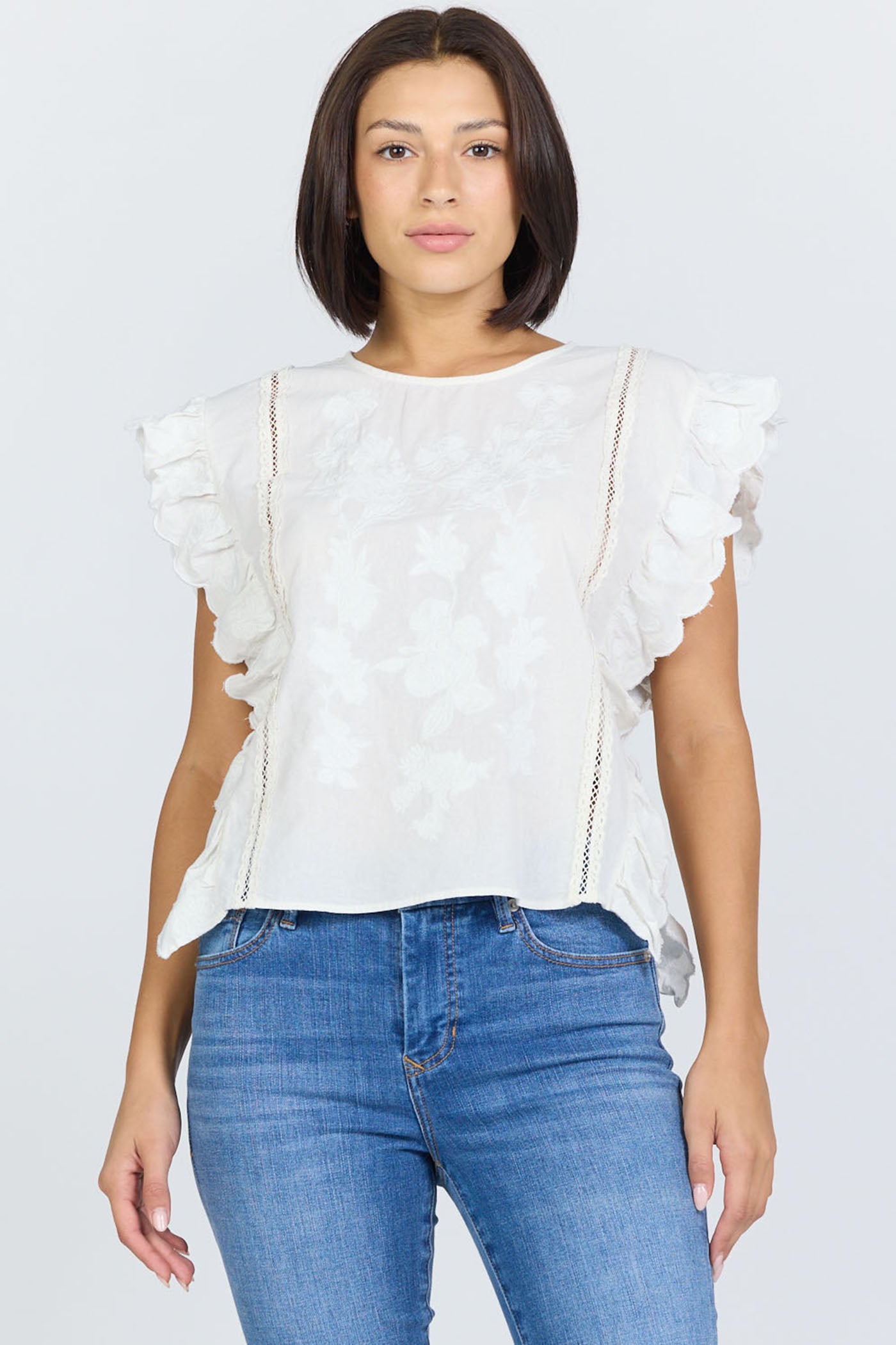 Ulla top in White