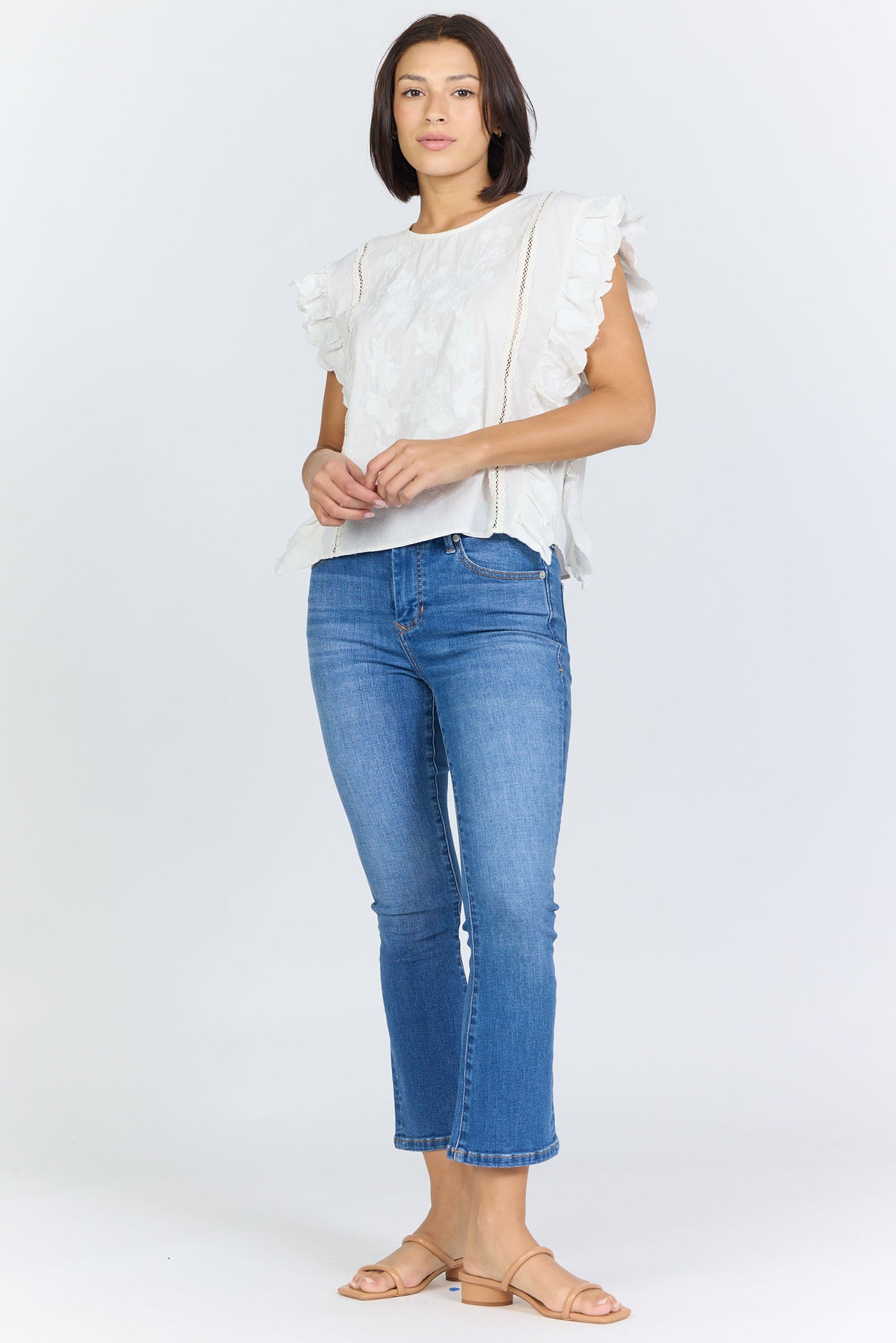 Ulla top in White