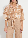 Nilza Tie Dolman Sleeve Shirt
