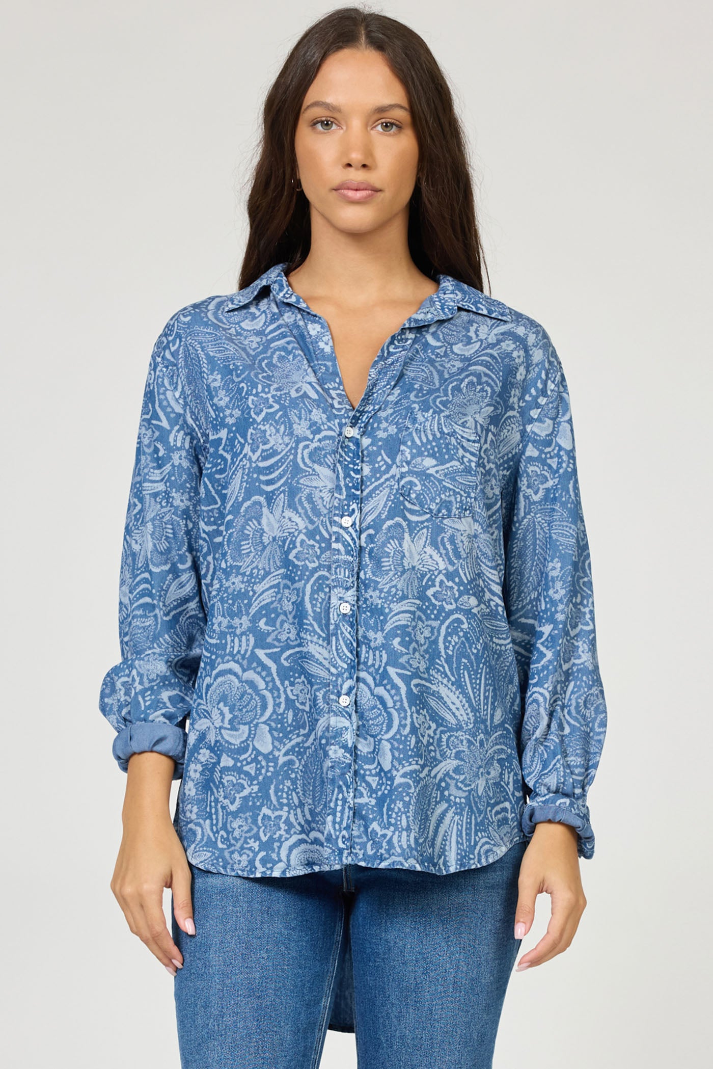 Galina Shirt in Avalon