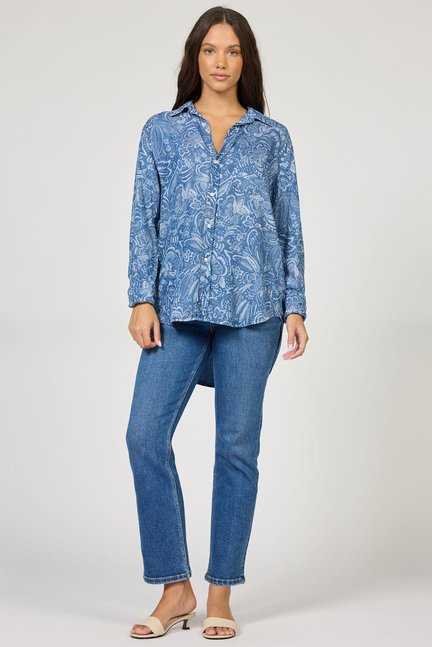 Galina Shirt in Avalon