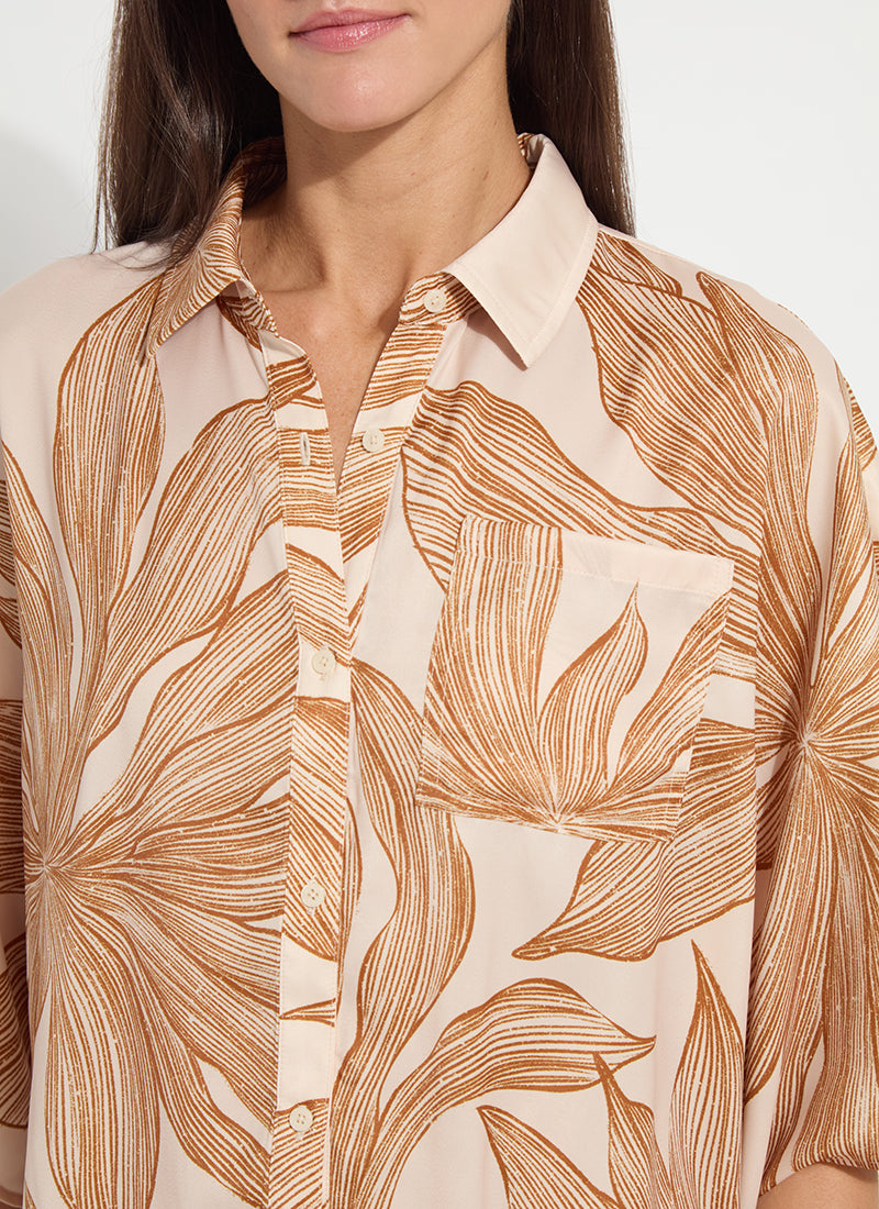 Nilza Tie Dolman Sleeve Shirt