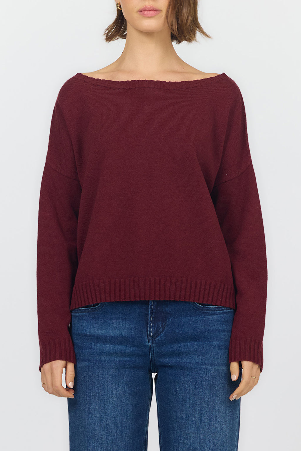 Liliana Sweater in Garnet
