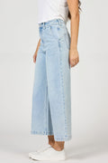 Audrey High Rise Ankle Light Denim Pants